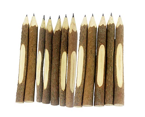 Lápices de Madera Natural SKKSTATIONERY x12 5 pulg. miniatura 1