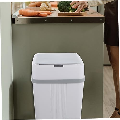 Caneca de Basura Inteligente LABRIMP con Tapa 1 ml Blanco miniatura 2