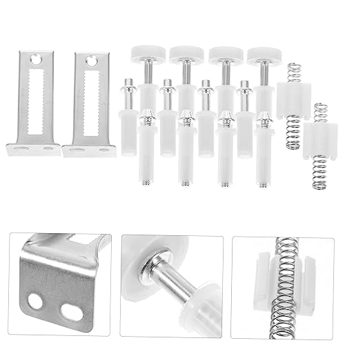 Uonlytech Kit Herrajes Puerta Plegable 1 Set para Puertas Acordeón y Espacios miniatura 4