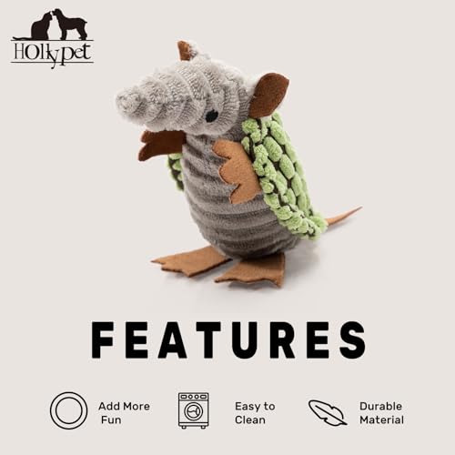 Hollypet Brinquedos de Cachorro Fofos-Brinquedos de Pelúcia Que Rangem para Todas As Raças, Brinqued