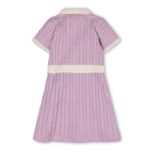Image of Hope & Henry Girls' Milano Tipped Sweater Dress