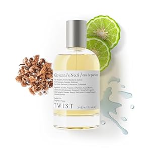 Twist – G.iovanni’s No. 8 – Eau De Parfum Inspired by Acqua D. G. Long-Lasting Perfume For Men, Marine & Citrus, Vegan, Clean Ingredients, Fragrance – Spray 100 ml | 3.4 fl. oz.