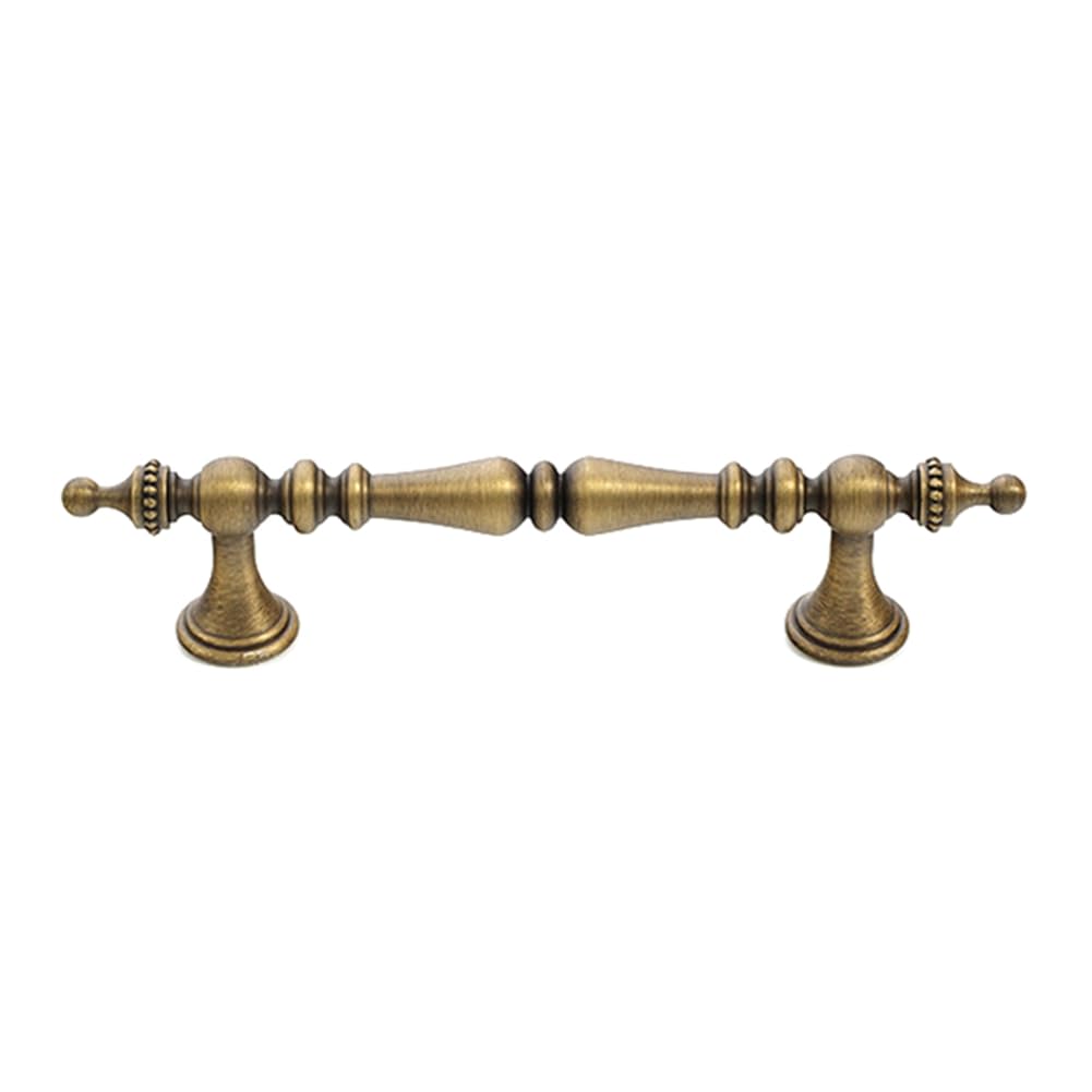 Tuidzljd Antique Brass Drawer Knobs Cabinet Handles Crown Shape Bronze Furniture Bedroom Wardrobe Door Pulls Kitchen Shoe Box