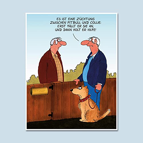 Uli Stein für Tierfreunde: Viel Spaß mit Hunden: Lustiges Geschenkbuch mit satirischen Cartoons für Hundebesitzer und Tierliebhaber