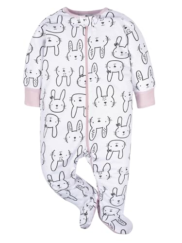 Image of Gerber Baby Boys' 4 Pack Sleep 'N Play Footie