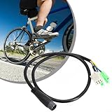 【Motor Extension Cable】This product features a 9 pin male connector, allowing for easy extension and connection. 【Electric Bike Conversion】Ideal accessory for transforming your regular bicycle into an electric bike, providing convenience and flexibil...