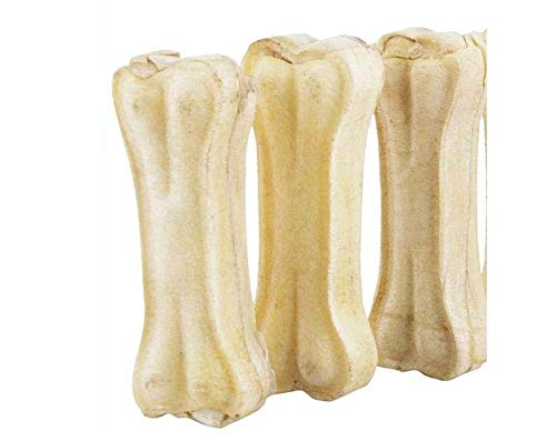 PSK PET MART Pressed Chew Bones, Dog Treats, 6 inches - Pack of 3 Bones (Buy 1 Get 1 Free) (B087YQTY17) Amazon Price History, Amazon Price Tracker