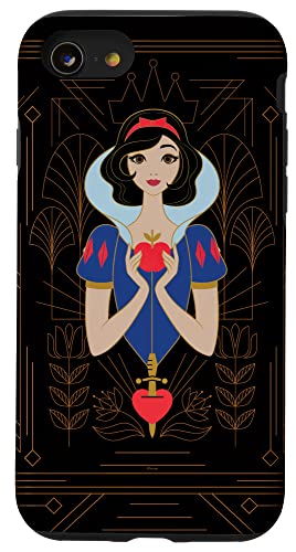 Coque Blanche-Neige Art Déco iPhone Disney pour offrir un cadeau