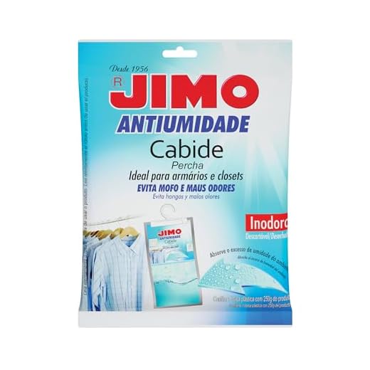 Jimo Cabide Antiumidade Absorve Excesso Umidade Ar Prevenção Mofo Mau Cheiro Manchas Corrosão Ideal Ambientes Fechados Formato Cabide 250g
