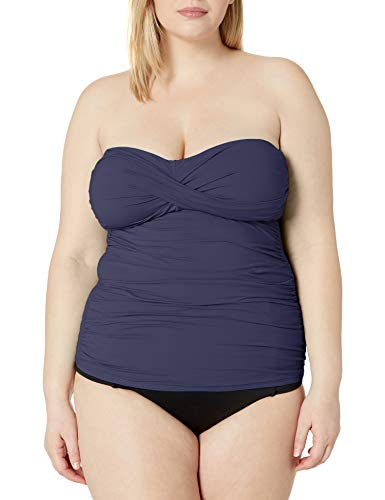 plus size strapless tankini