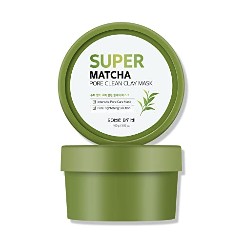 SOME BY MI Super Matcha Pore Clean Clay Mask - 3.52Oz, 100g - Mad...