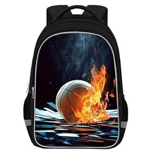 School Backpack For Boys - Basketball Boys Backpack For Kids Children Teens Elementary Middle School - Boys Backpacks Ages 6-18,17″ School Bookbag Travel Back Pack School Backpack For Boys Basketball Boys Backpack For Kids Children Teens Elementary Middle School Boys Backpacks Ages 6 1817 School Bookbag Travel Back Pack