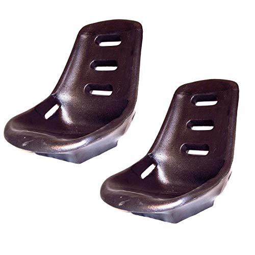 Low Back Poly Seat Shells, Pair, Compatible with Dune Buggy