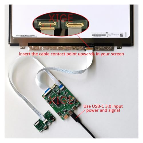 Placa controlador Mini-HDMI EDP 30 pines B140HAN01 B140HAN02 B140HAN03 14 pulgadas TYPE-C 6