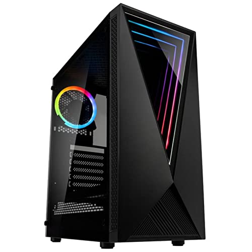 dcl24.de Gaming PC Void Rift schwarz [17704] Intel i5-12400F 6x4.4 GHz Turbo - 1TB M.2 SSD, 16GB DDR4, RTX3050 8GB, WLAN, Windows 11 Pro