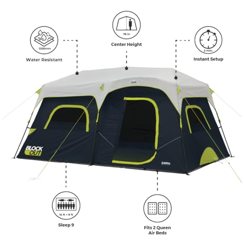CORE 9 Person Blackout Tent