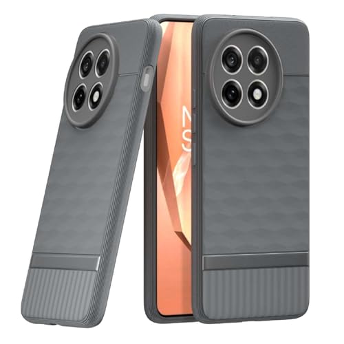 Image of Shockproof Case for OnePlus 13R 5G | Full Camera Protection | TPU Flexible Back Cover for OnePlus 13R 5G (Graphite Grey)
