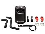 G35 and 350Z REVUP Baffled Oil Catch Can Kit | Bull Boost Performance (BLACK)
