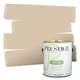 PRESTIGE Paints Interior Paint and Primer In One, 1-Gallon, Satin, Comparable Match of Sherwin Williams* Kilim Beige*