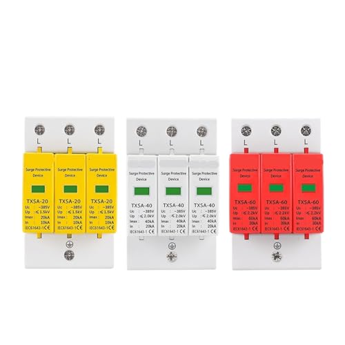 Protecteur de surtension domestique AC SPD 3P pour préserver vos appareils triphasés