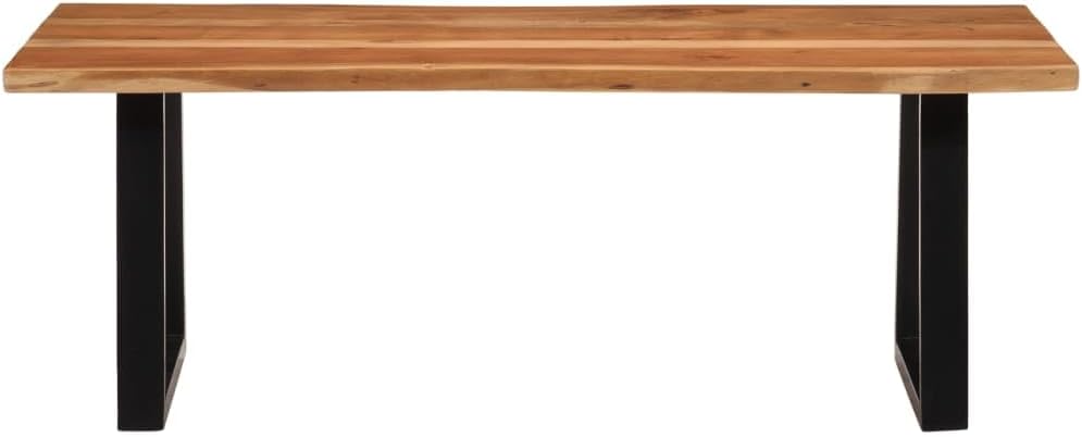 vidaXL Coffee Table 43.3x21.7x15.7 Solid Wood Acacia