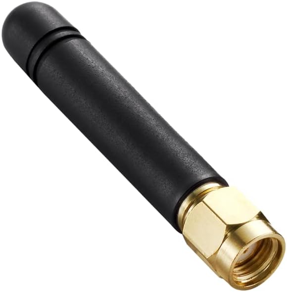 UniteCom LoRa Helium HNT 868MHz 2.5dBi Antenna Fixed Straight RP-SMA Male Connector Omni Directional Black IoT LoRaWAN Aerial LPWAN Indoor Outdoor Crypto Mining RAK Syncrobit Bobcat Nebra Gateway