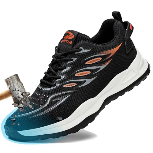 Zapatillas de Seguridad 39 Hombre con Punta de Acero Zapatos de Trabajo Mujer Ligeras Calzado de Trabajo para Comodas Unisex Zapatos de Industria y ConstruccióN