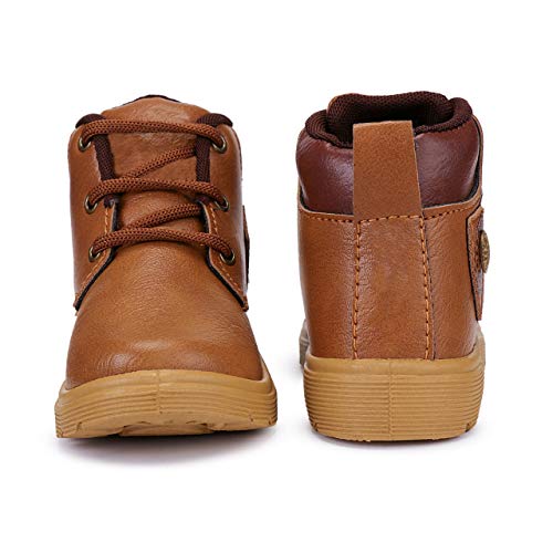 Image of BERSACHE Kids Brown Casual Boots