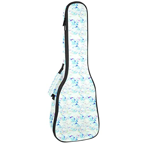 Sac ukulélé concert à motif antique pour musiciens nomades