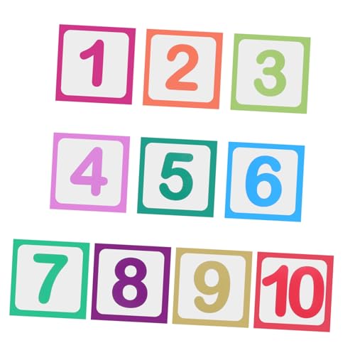 Ciieeo 10 Stück Teiliges Antirutsch Hüpfspiel Wandaufkleber Selbstklebende Bodensticker für Kinderzimmer Abnehmbare Fußabdruck Aufkleber für Kreative Raumgestaltung