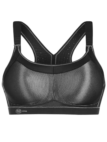Anita Women's Active Momentum Pro Wire Free Sports Bra 5539 40B Black