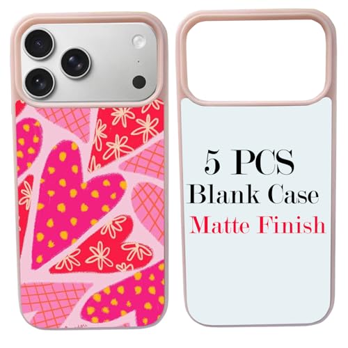 Coque sublimation iPhone 17 Pro Max 2 en 1 imprimable avec insert mat antichoc