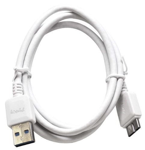Ionic 3.0 USB Data Cable for Samsung Galaxy S5 SV/Samsung Galaxy Tab Pro 12.2 Note Pro NotePro 12.2 (White)