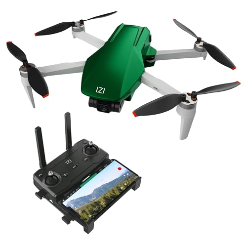Image of IZI Mini X Nano 4k Drone With Camera UHD 20MP CMOS, 4KM Live Video, 31-Min Flight Time Remote Controlled Drone Camera, GPS, 3-Axis Stabilized Gimbal, 10+ Flight Modes, RTH, Vertical Shooting Drones, 249 gram
