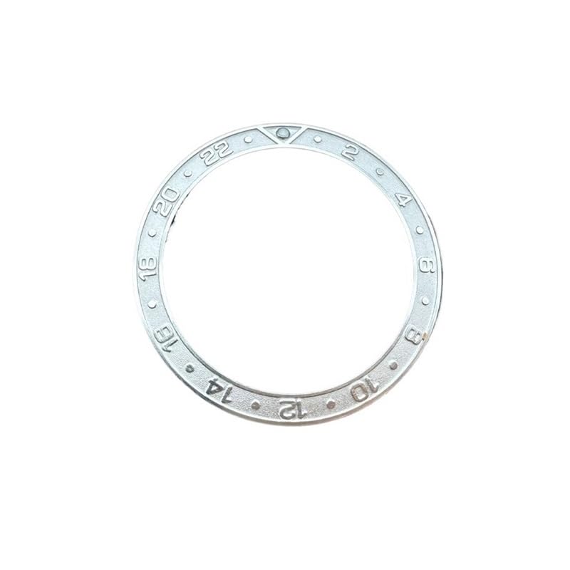 1 szt. 38 mm * 30,6 pochyły aluminiowy bezel pasuje do SKX007 SKX009 SRPD GMT SUB koperta zegarka NH35 NH36 mechanizm męski części naprawy