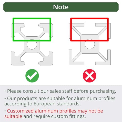 10x EYPINS Befestigungsmaterial Winkel Schwarz, Aluprofil 30x30 Nut 8 Winkelverbinder Eckwinkel Eckverbinder Wandhalter 90° Winkel Raster für Strebenprofil 3D-Drucker CNC-Router DIY-Projekte