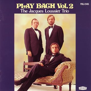 THE JACQUES LOUSSIER TRIO JACQUES LOUSSIER TRIO - Play Bach Vol. 2 - Disque CD