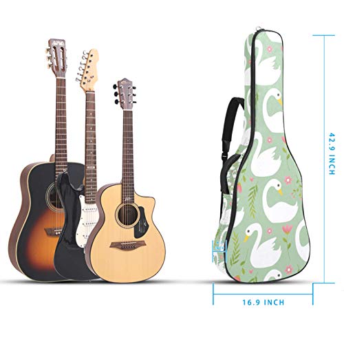 Housse de guitare 106 cm imperméable à double bandoulière réglable pour guitare acoustique, sac de transport rembourré… - Les Beatles, Paul McCartney, John Lennon, RIngo Starr, George Harrison Housse de guitare 106 cm imperméable à double bandoulière réglable pour guitare acoustique, sac de transport rembourré… – Image 5
