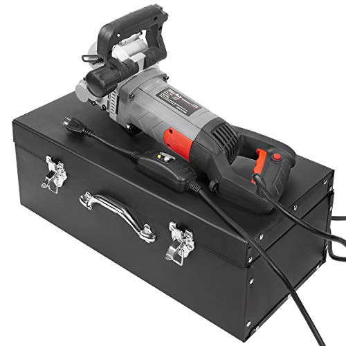 XtremepowerUS 3000W Wall Chaser Cutting Machine Wall Brick Granite Marble Concrete Water Line w/Infrared Sighting (Slotting Machine) w/Case