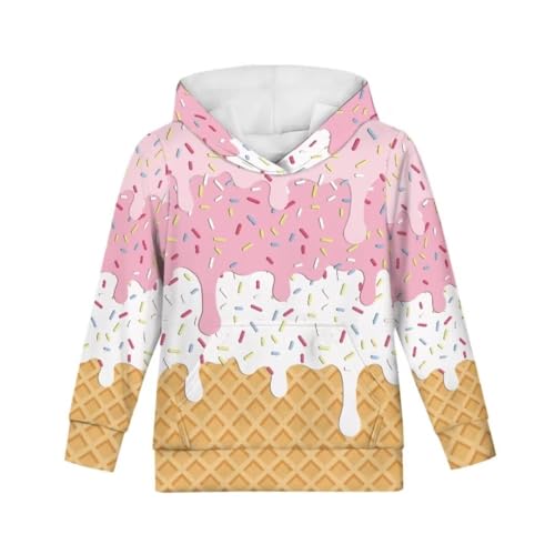 Pinupub Comfy Pullover Hoodies For Boys Girls Trendy Soft Cute Kids Long Sleeve Hoodie Sweatshirt