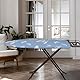 Frilodge Bügelbrettbezug mit Dicker Polsterung 120x40, 125x45, Rundum-Elastikband, Klettverschlüsse, passend für Bügeltische, ideal für Dampfbügelstationen Ironing Board Cover (Blue (Butterfly)