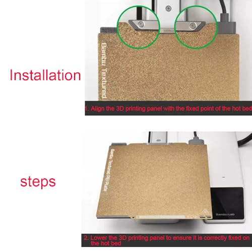 HzdaDeve PEI Foglio per Bambu Lab A1 Mini 183,5 x