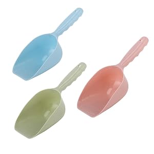 1-Cup Pet Food Scoop, Lines for 1/2 Cup and 1 Cup Dog Puppy Cat Bird Rabbit Plastic Pet Food Scoop (Light Pink) 1-Cup Pet Food Scoop, Lines for 1/2 Cup and 1 Cup Dog Puppy Cat Bird Rabbit Plastic Pet Food Scoop (Light Pink)