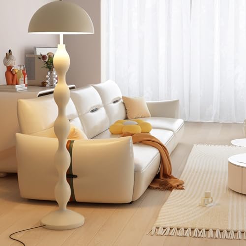 Lámpara de pie nórdica ajustable con 3 colores de luz para salones y dormitorios