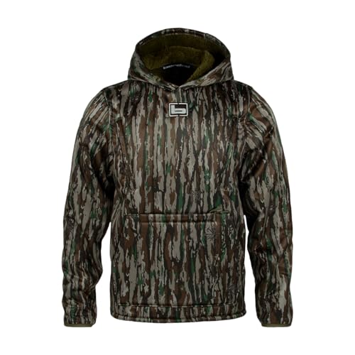 Banded Fanatech Softshell Hoodie, Wind & Water Resistant, Sizes S–3XL (US, Alpha, Large, Regular, Regular, Realtree Original Camo)