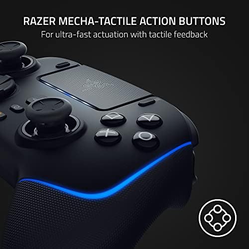 Resim Razer PlayStation Uyumlu DualSense Wireless Controller - Wolverine V2 Pro Siyah 