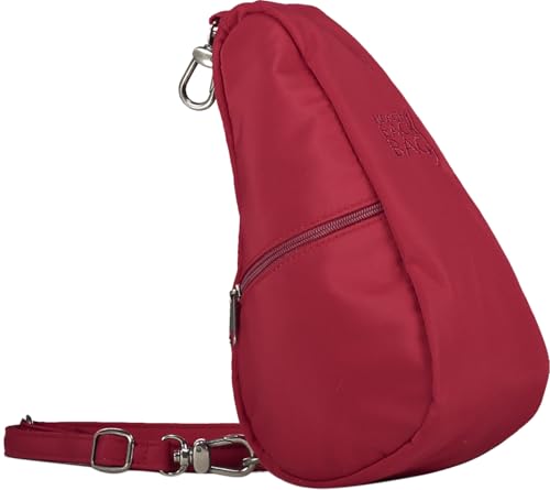 Image of AmeriBag Healthy Back Bag 8 inch Microfiber Crossbody Sling Baglett | Organized Ergonomic Shoulder Bag for Everyday Use, Travel & Walking Comfort