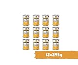 Wolfsblut Vetline Hundefutter - Skin & Coat, 12x395g - Sparbundel, Sparpaket - inklusive Warnicks Tierfutterservice Hundesnack Goodie