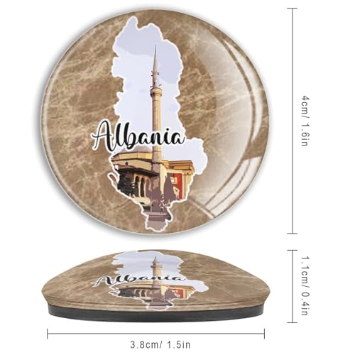 Imanes de Albania para pizarra blanca en la oficina y decoración de la cocina 3
