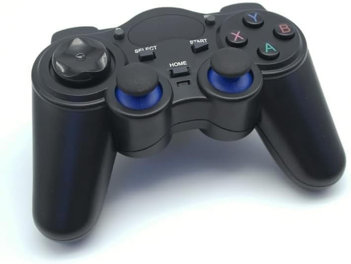 LEONYS Controlador de Juegos inalámbrico USB Gamepad, for Android TV Box PC Controlador de Juegos inalámbrico de 2,4 GHz, PC Windows 7,8,10